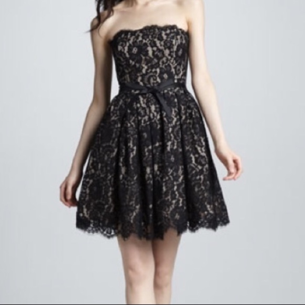robert rodriguez lace dress Lace Surprise Gown